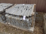 Pallet of 4'' Tumbled Lawn Border, Sold by Pallet