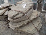 Pallet of Large Fieldstone Stepping Stones, Sold by Pallet