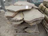 Pallet of Large Fieldstone Steppng Stones, Sold by Pallet