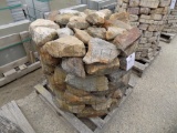 Pallet Basket of Fieldstone Cobbles - Sold by Pallet