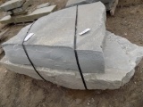 Pallet of (2) Large Natural Cleft Stepping Stones - Sold By Pallet
