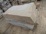 Pallet of (3) Large Natural Cleft Stepping Stones - Sold By Pallet