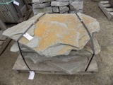 Pallet of (6) Tumbled Garden Steppers - Sold by Pallet
