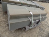 2'' x 14'' x 7' Green Thermaled Treads, 221 SF, Sold by SF