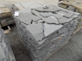 Pallet of 1'' Thermal Blue Colonial Wall Stone, Sold by Pallet