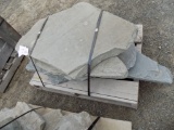 Pallet with Large Tumbled Stepping Stones - Sold By Pallet