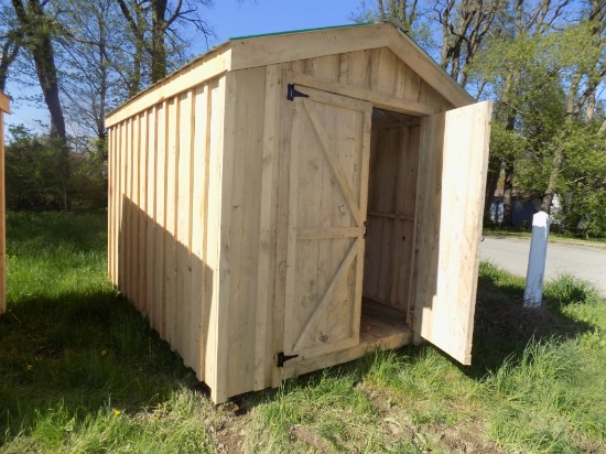 12' x 8' Amish Built Shed w/60'' Entrance Door