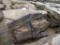 Pallet of (2) Large, Heavy Fossilled Decorative Stones/Boulders, Sold by Pa