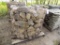 Large Pallet Basket of Heavy Fieldstone Boulders, Sold by Pallet