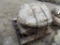 Pallet of (2) Landscaped Boulders, Heavy Fossilled, Sold by Pallet