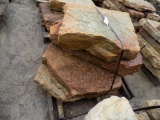 Pallet w/ (3) Lg. West Mountain/Sandstone 8''-10'' - Sold by Pallet