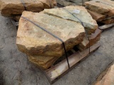 Pallet w/ (4) Lg. West Mountain/Sandstone 8'' - Sold by Pallet
