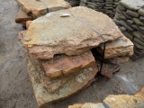 Pallet w/ (9) Lg. West Mountain/Sandstone 5''-6'' - Sold by Pallet