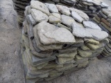 Pallet w/ Tumbled Bluestone 2''-3'' Thick - Sold by Pallet