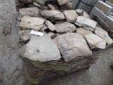 Pallet of Thick 3''-5'' Colonial Stacked Fieldstone - Sold By Pallet