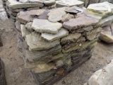 Pallet of Heavy Tumbled Fieldstone 3''-4'' Thick - Sold by Pallet