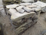 Pallet of Heavy Tumbled Fieldstone 3''-4'' Thick - Sold by Pallet