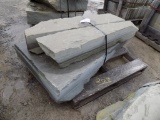 Pallet of (3) Lg. Bluestone Natural Steps - Sold by Pallet