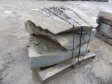 Pallet of (3) Lg. Bluestone Natural Steps - Sold by Pallet