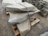 Pallet of (3) 6'' - 8'' Bluestone Natural Steps - Sold by Pallet