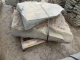 Pallet of (2) 8'' Bluestone Natural Steps - Sold by Pallet