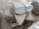 Pallet of (3) 8'' Bluestone Natural Steps - Sold by Pallet