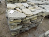 Pallet of Tumbled Bluestone 2''-3'' Thick - Sold by Pallet