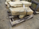 Pallet of (3) Sandstone 6''-7'' Natural Steps - Sold by Pallet