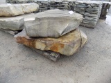 Pallet of (2) Large, Natural Steps, Landscape Stones, Sold by Pallet