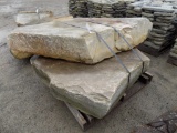 Pallet of (2) Large, Natural Steps, Landscape Stones, Sold by Pallet