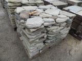 Pallet of Tumbled Bluestone, Stack Type, 2'' - 3'' Thick, Sold by Pallet