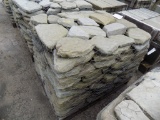 Pallet of Tumbled Bluestone, Stack Type, 2'' - 3'' Thick, Sold by Pallet