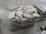 Pallet of Tumbled Bluestone, Stack Type, 2'' - 3'' Thick, Sold by Pallet