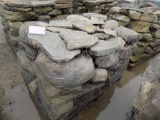 Pallet of Fieldstone, Colonial Style Stacked, 3''-5'' Thick, Sold by Pallet