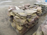 Pallet of Fieldstone, Colonial Style, 3''-5'' w/some Lilac, Sold by Pallet