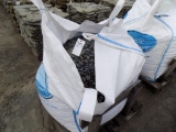 Pallet Bag of Tumbled Mexican Beach Pebbles, 2''-3'' Diameter, Sold by Bag