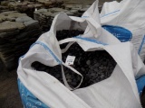 Pallet Bag of Tumbled Mexican Beach Pebbles,2''-3'' Diameter, Sold by Bag