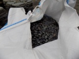 Pallet Bag of Tumbled Mexican Beach Pebbles, 2''-3'' Diameter, Sold by Bag