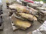 Pallet of (3) Large, West Mountain, Natural Steps/Landscape Stones, Sold by