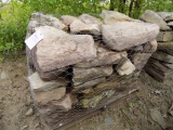 Pallet of Fieldstone/Colonial Style, 3''-5'' Thick, Sold by Pallet