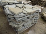 Pallet of Tumbled Bluestone, 2'' - 3'' Thick, Sold by Pallet