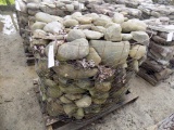 Pallet Basket of Creekstone Rounds/Cobbles 5''-6'', Sold by Pallet