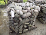 Pallet Basket of Creekstone Rounds/Cobbles 5''-6'', Sold by Pallet