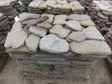 Pallet of Tumbled Garden Path/Colonial Wallstone, Sold by Pallet