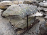Pallet of (3) Lg. Landscape Stones w/ Heavy Fossiling - Sold by Pallet