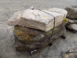 Pallet of (3) Lg. Landscape Stones w/ Heavy Fossiling - Sold by Pallet