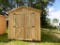 8x8 Amish Build Shed, Green Roof