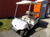 Yamaha Electric Golf Cart w/ Canopy Serial # JU2309336