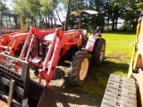 Zetor 4341 4WD Tractor w/ 102SLX Loader, 60Hp, 1141 Hours, S/N: R1A01065 -