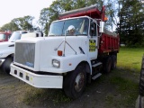 1994 Volvo/White/GMC Dump Truck, 12' Box, Drop Axle, TMU - 38,061 Mi., Vin#